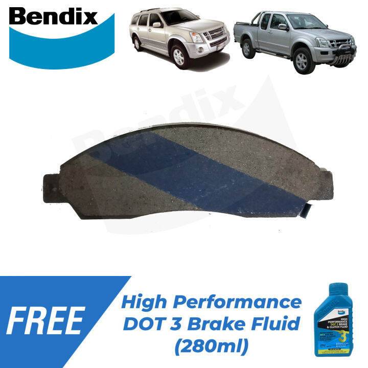 Isuzu DMAX, ALTERRA, Isuzu IPV 2003-2008  FRONT BRAKE PAD DB-1468