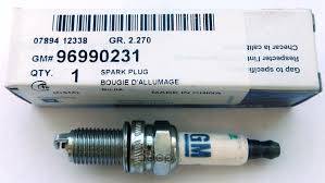 Chevrolet Spin (gas) 96990231 SPARK PLUG