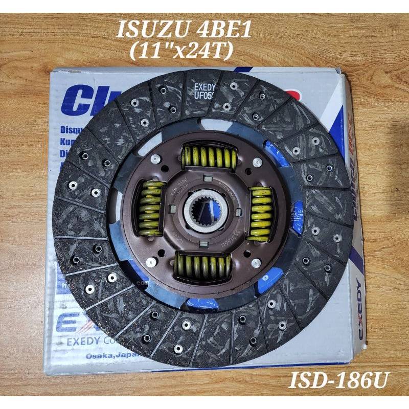 CLUTCH DISC (ISUZU 4BE1 11" X 24T) ISD-186U