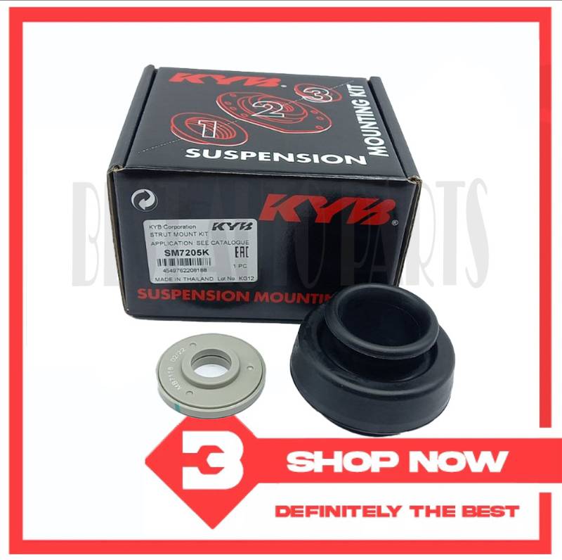 Front for Mitsubishi Mirage Hatchback, G4 2012-2023 with Bearing (SM7205K) SHOCK MOUNTING SAM-SM7205K