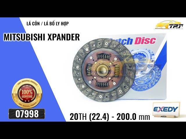 MITSUBISHI XPANDER 2018-2022 CLUTCH DISC MBD-131U