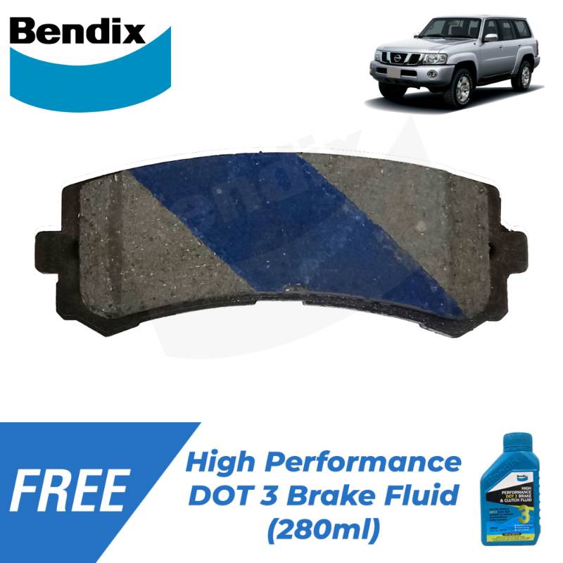 Nissan Patrol Y61 TB45 Gas 2002-2013 REAR BRAKE PAD DB-2060