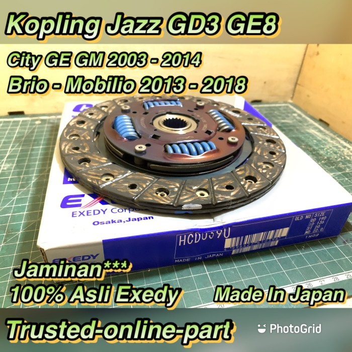 HONDA CITY/JAZZ CLUTCH DISC HCD-039U
