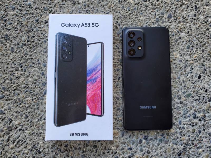 Samsung A53 5G 128GB Negro (Nuevo)