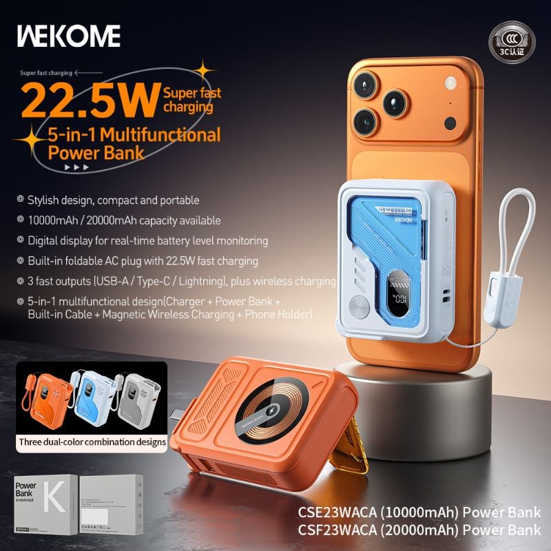 WEKOME Cyberpunk 5in1 20000mAh