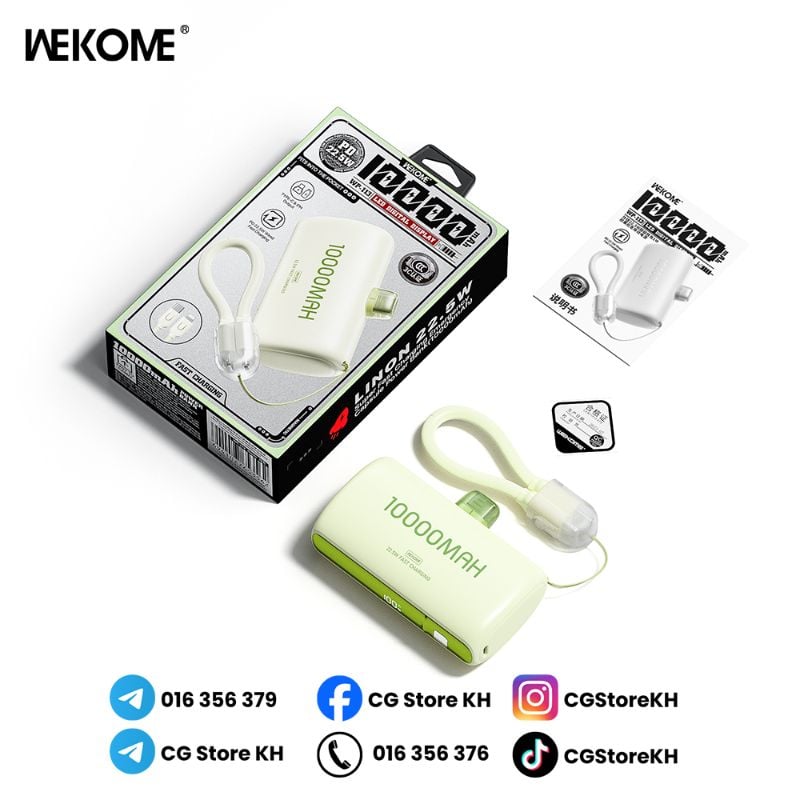 WEKOME Mini Compact 10000mAH