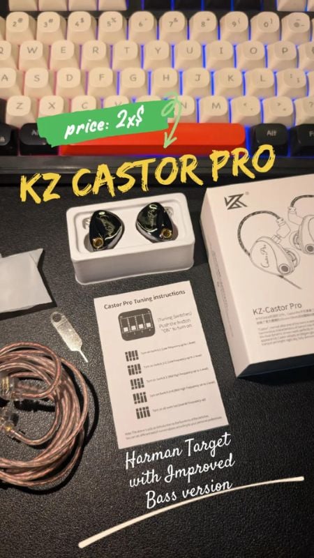 KZ Castor Pro