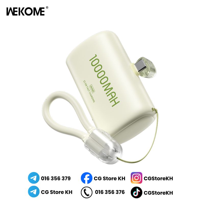 WEKOME Mini Compact 10000mAH
