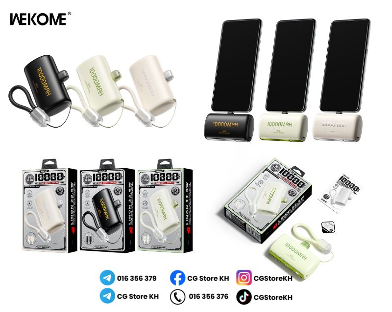WEKOME Mini Compact 10000mAH