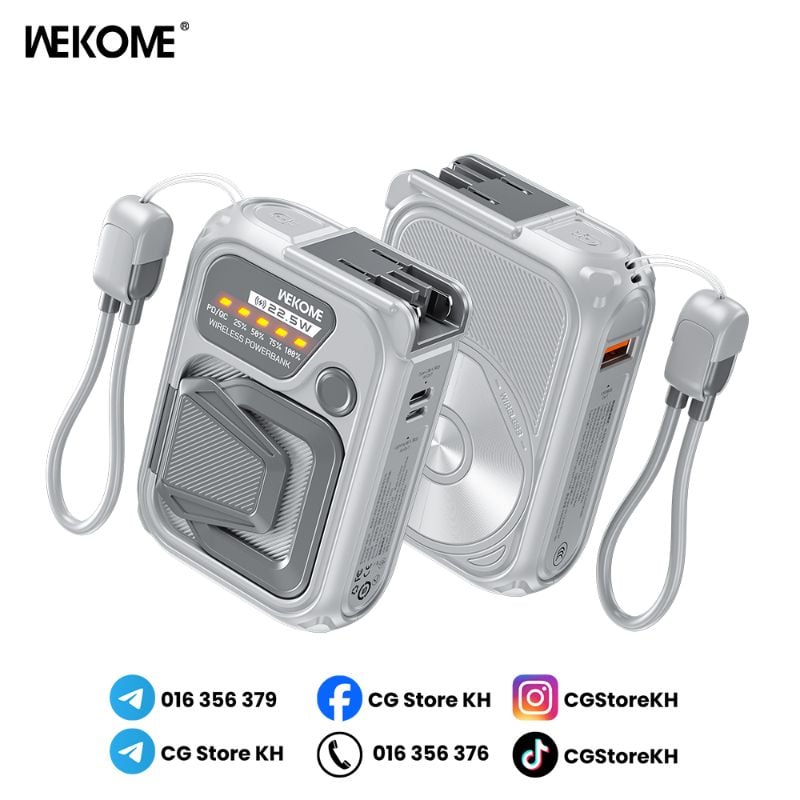 WEKOME Cyberpunk 5in1 10000mAh