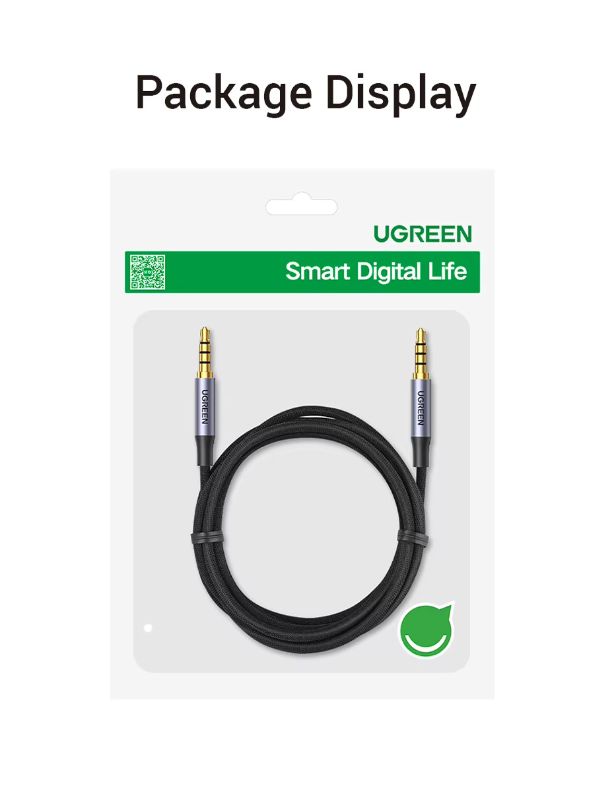 UGREEN 3.5mm Aux to 3.5mm Aux Extension Cord