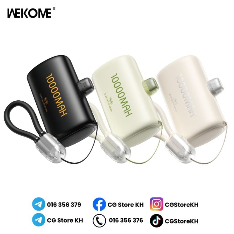 WEKOME Mini Compact 10000mAH