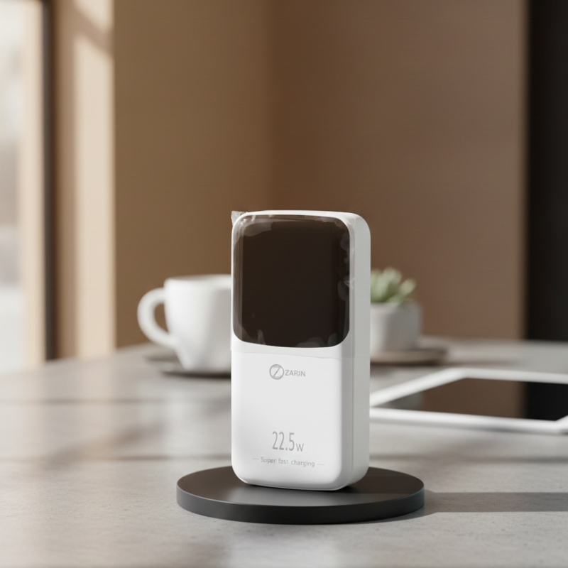 Zarin 20000mah Power Bank Smooth Charging Compact Design Perfect Choice For Daily Mobile Charging Needs