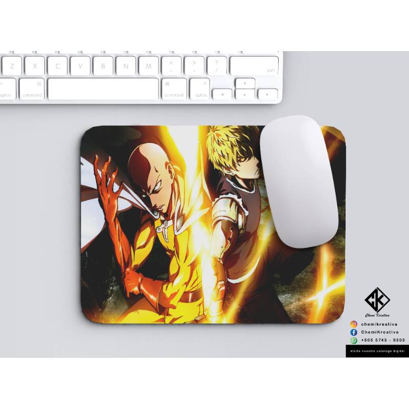 MPO59 - MOUSE PAD ONE PUNCH MAN COLECCION