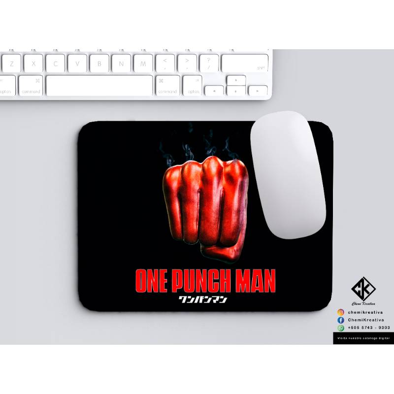 MPO59 - MOUSE PAD ONE PUNCH MAN COLECCION