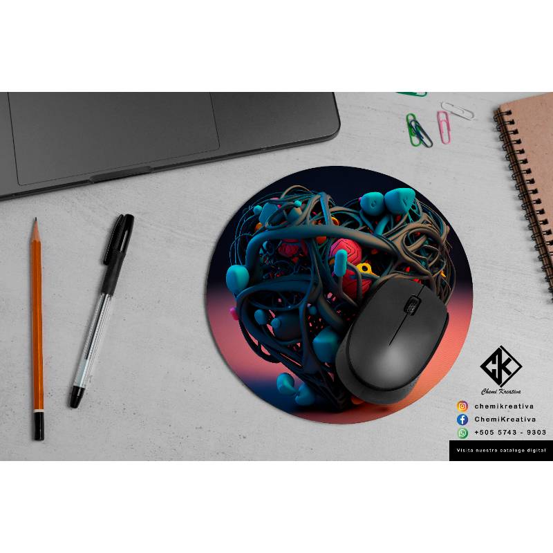 MPA51 - MOUSE PAD ARTE3D COLECCION