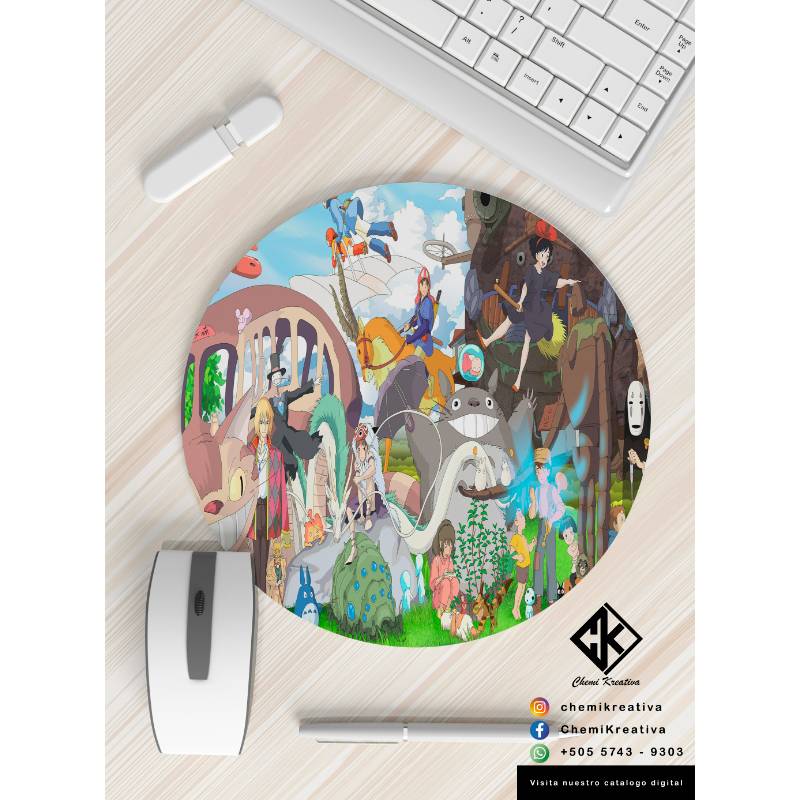MPS61 - MOUSE PAD STUDIO GHIBLI COLECCION