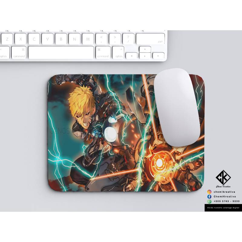 MPO59 - MOUSE PAD ONE PUNCH MAN COLECCION