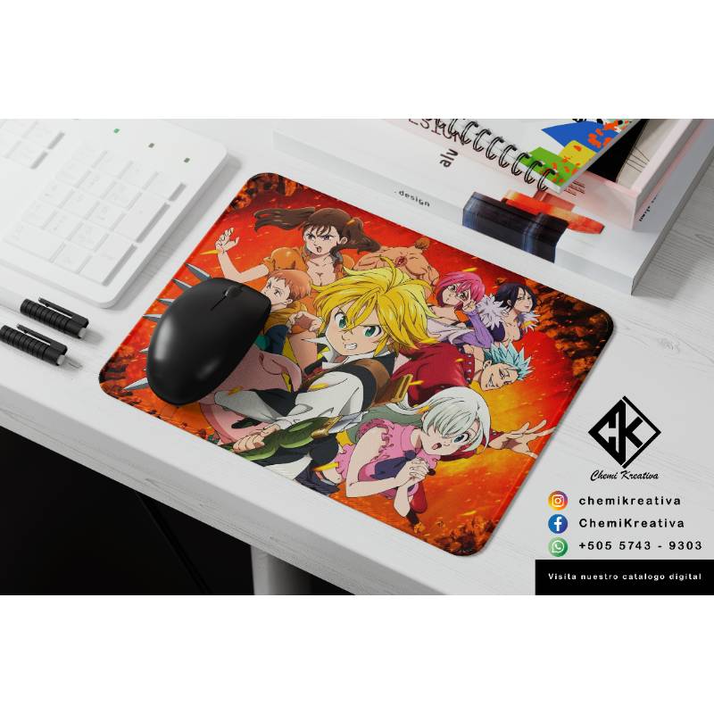 MPN56 - MOUSE PAD NANATSU NO TAIZAI COLECCION