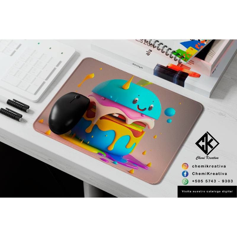 MPA51 - MOUSE PAD ARTE3D COLECCION
