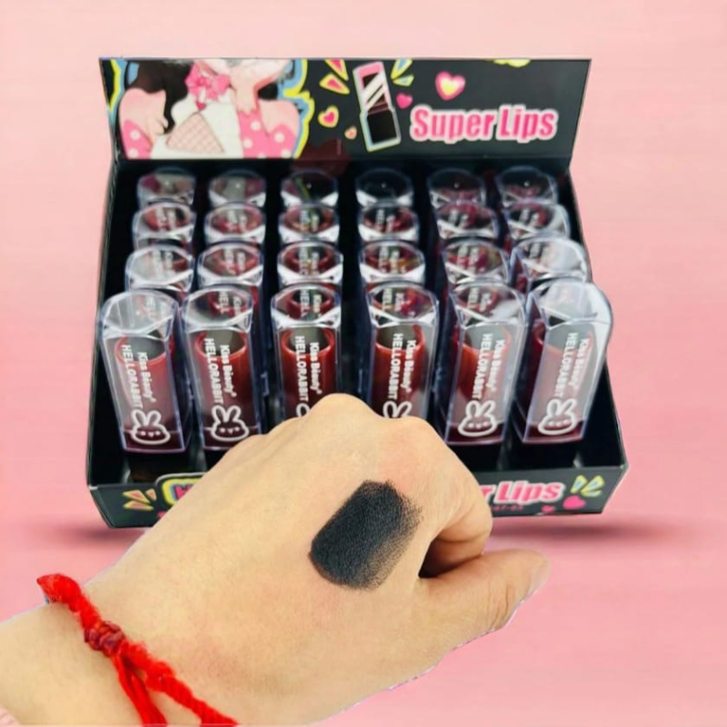 Labial negro matte