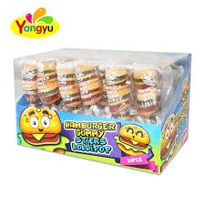 Gummy Burger Stick 24Pc