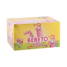 Bebeto Worms Jelly 24Pc