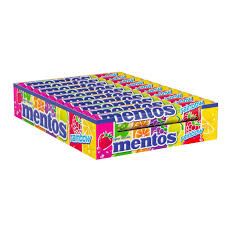 Mentos Rainbow Candy 24Pc