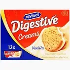 Mcvt. Digestive Creams Vanilla 12Pc