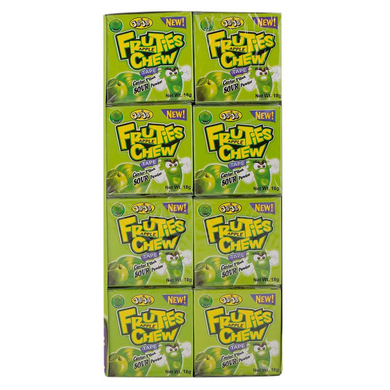 Asg Fruities Chew Apple 24Pc