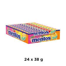 Mentos Fruit Candy 24Pc