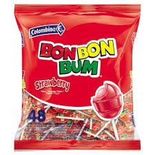 Colombina Bon Bon Assorted Lollipop 48Pc