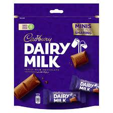 Cadbury Dairy Milk Pouch Chocolate 168gm