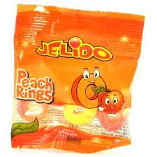 Jelido Jelly Peach Ring 24Pc
