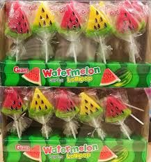 Watermelon Lollipop 30Pc 15Gm