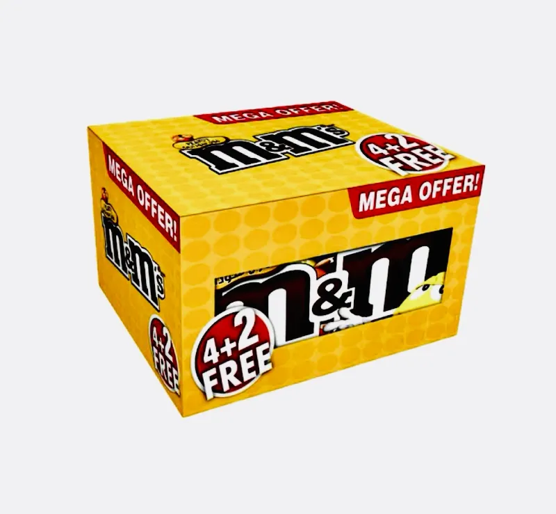 M&Ms Peanut 6Pc 45Gm