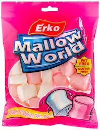 Erko Marshmallow Pink & White 150Gm