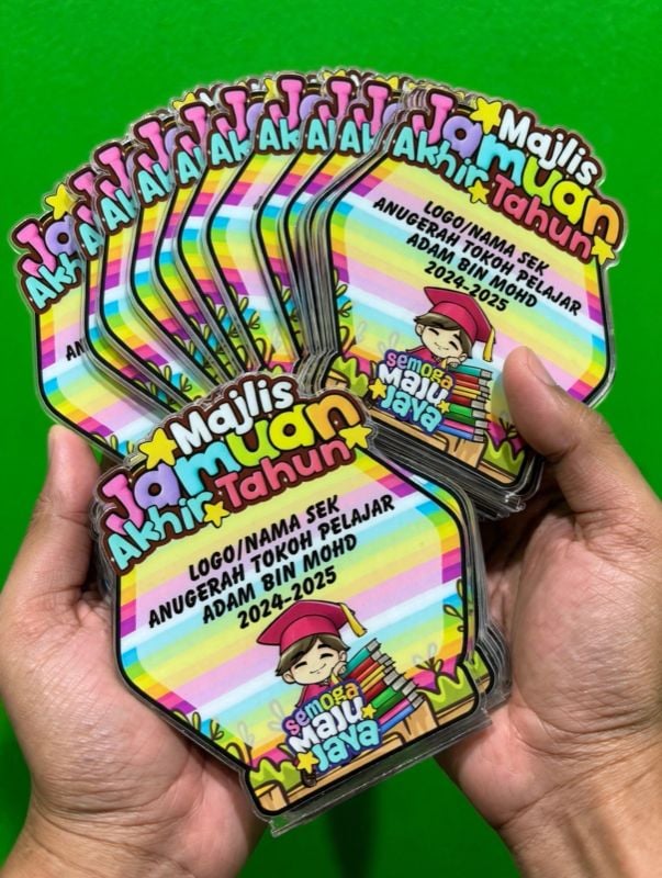 PLAK DOODLE ANUGERAH /  CONVO / AKHIR TAHUN