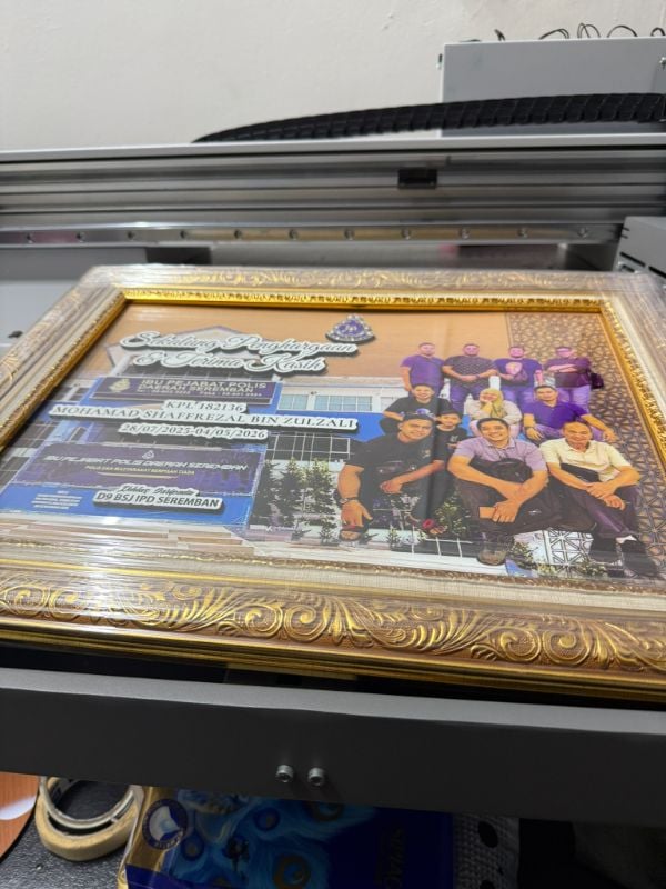 Frame Sekalung Penghargaan Custom