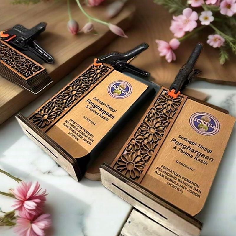 PLAK KAYU CUSTOM PREMIUM