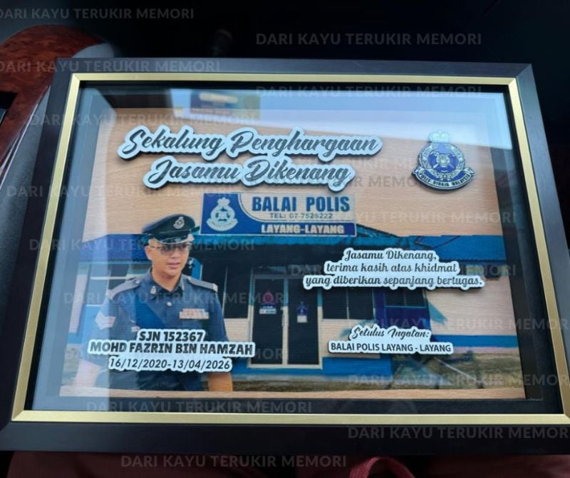 Frame Sekalung Penghargaan