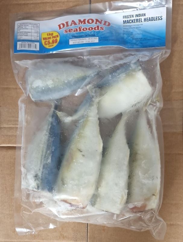 Mackerel HL Value Pack 1Kg  Pan Ready @ 5.99