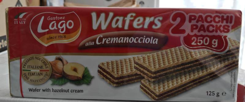 Elledi Wafers Hazelnut  125 gm