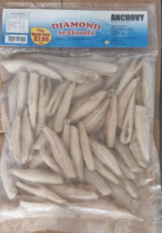 Anchovy  HL pan ready 1 KG * 7.99