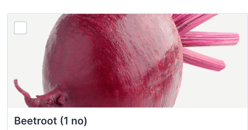 Beetroot Red .....1 NOS