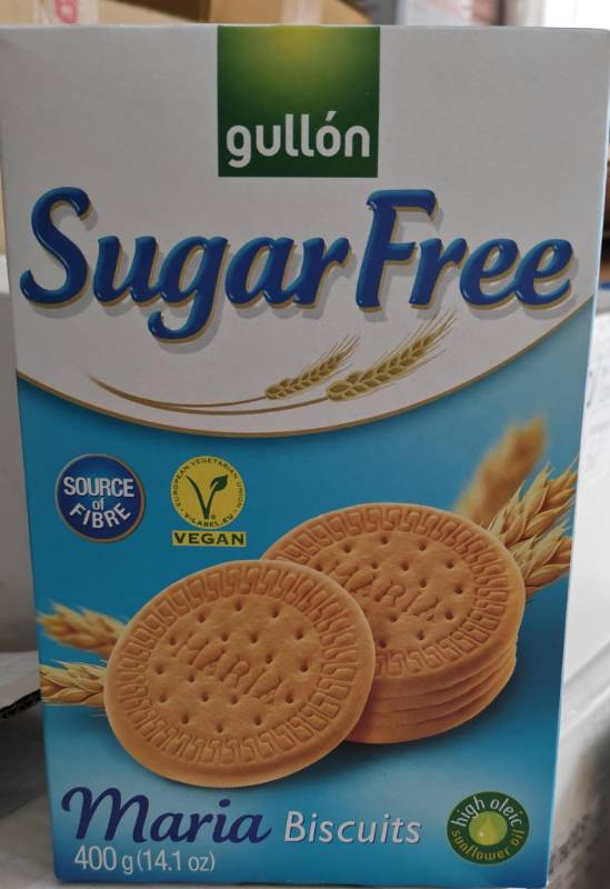 Gullon Sugar Free Maria Cookies 400gm