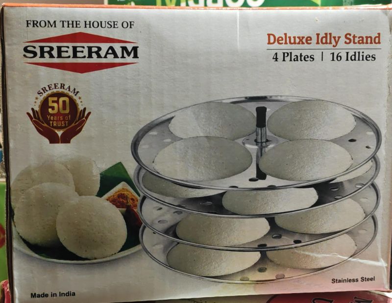 SREERAM SS IDLY COOKER JANAPRIYA ...4P  ( INCLUDING 20% VAT )
