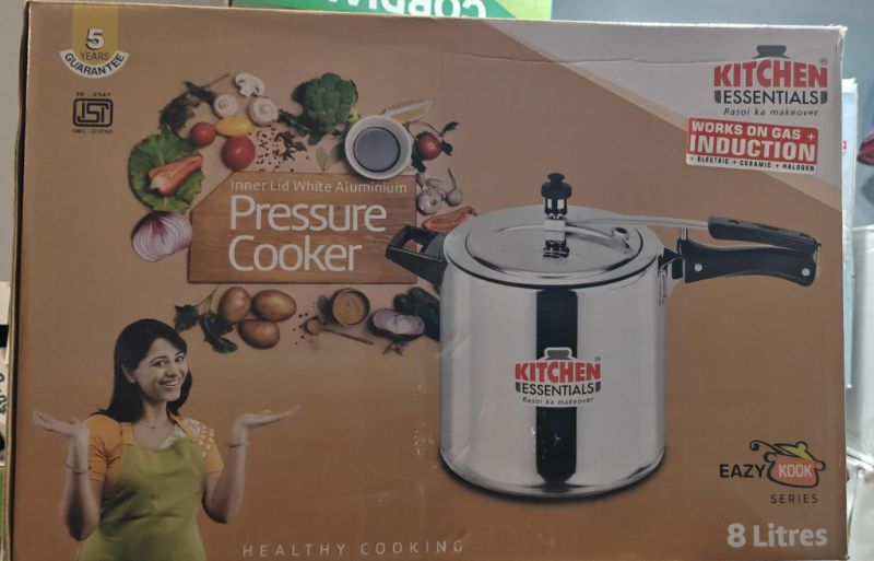 P.COOKER  Inner Lid Inductin Base EAZY 8L REG ..Aluminum ( INCLUDING 20% VAT )