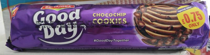 Britania Good DayChocochips Biscuits PM 75 P