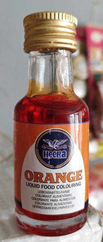 Heera Liquid Food Colour - Orange